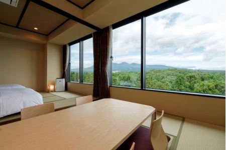 ホテル森の風那須1泊2食付ペア宿泊券  温泉 ペア 露天風呂 宿泊 旅行 チケット 宿泊券 旅行券 温泉 ホテル〔P-21〕