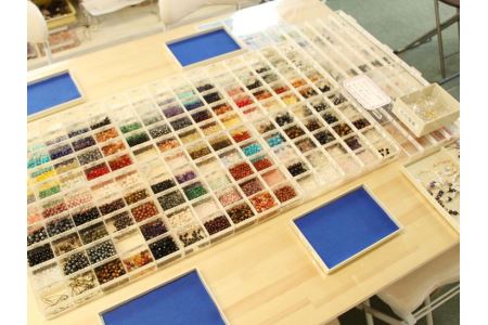 石の愉楽　天然石ブレスレット／ベーシックコース2名様体験券 チケット 体験 ペア 天然石 パワーストーン 〔C-15〕