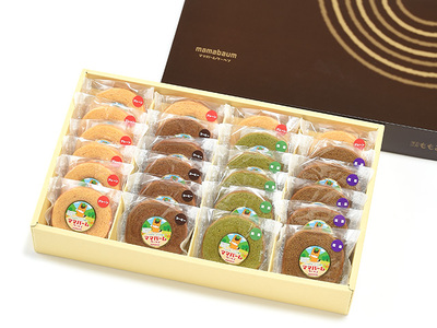 ママバームクーヘン　ミニギフトセット（小）２４個化粧箱入