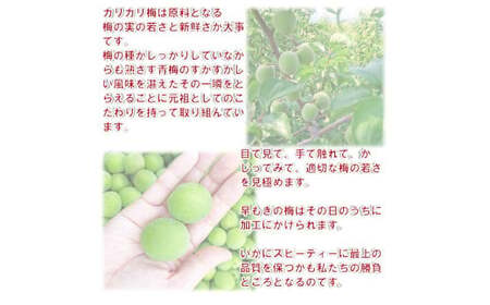 カリカリ梅 ぐんまの甘梅
