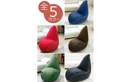 ビーズクッション　とんがりソファータイプＬ【ブラウン】｜クッション ｸｯｼｮﾝ クッション ビーズクッション クッション