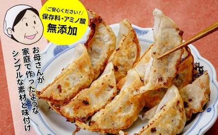 国産 無添加 かかぁのぎょうざ 60個セット (30個×2)  餃子 えばらハーブ豚