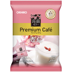 ≪オリヒロ≫ぷるんと蒟蒻ゼリー　プレミアムカフェ杏仁12袋