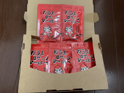 国産旨辛七味『だるまロケッツ ひ～は～』5袋