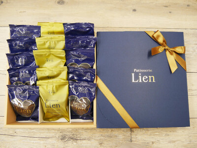 ビター＆スイート濃厚ガトーショコラ食べ比べセット【ハート型個包装15個入】