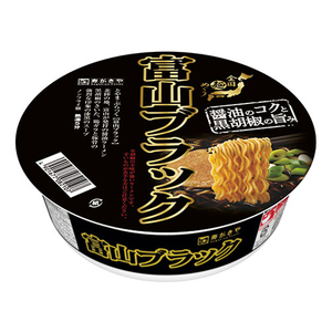 寿がきや【漆黒のスープ】カップ富山ブラックラーメン　１箱（12食入）