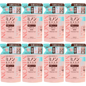 ミノン全身シャンプーさらっとタイプ詰替用セット８個セット