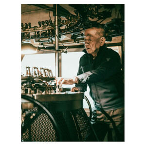 TRICOLUMで制作したトートバッグ　Lサイズ(シルバー)【1225331】