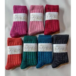 【ezu】hietori kutsushita / ピンク◆シルク×コットンの二重構造靴下◆冷え対策【1643710】