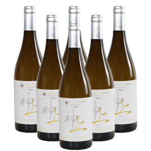 上ノ国ワイナリーの白ワイン「上の白シャルドネ2023」 750ml×6本