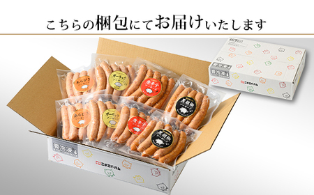 ウインナーセット(4種類 40本 計1,010g) ｜ BBQ バーベキュー アウトドア キャプ 肉 豚肉 惣菜 詰め合わせ お弁当 朝食 食べ比べ 真空パック ソーセージ