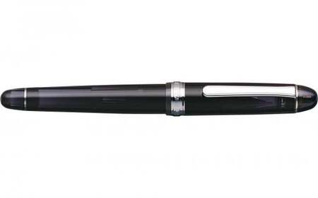 #3776センチュリー万年筆　ロジウムフィニッシュ　細字　ブラックダイヤモンド