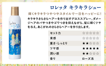 ロレッタ　キラキラシュー　180g×1本　※北海道、沖縄、離島への配送不可