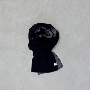 【 OTA KNIT 】ちくちくしないマフラー 無地(ネイビー × グレー)_装飾品・工芸品 マフラー・手袋 服飾小物 _【1554355】