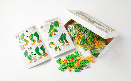 【オリジナル知育玩具】PBLOCK(ピーブロック)メガTREXセット_雑貨・日用品 おもちゃ・ぬいぐるみ  _【1212725】