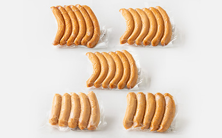 腸詰屋　細物ソーセージ5種セット(冷蔵)_肉 ソーセージ・ウインナー 豚肉 _【配送不可地域：離島】【1251602】