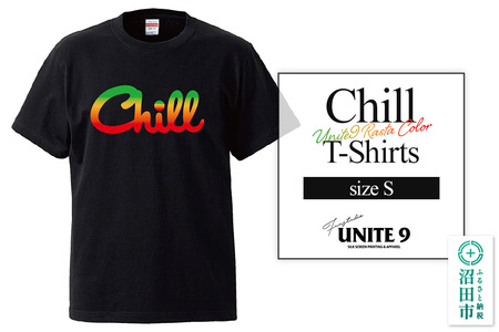 Chill T-Shirts UNITE9 RASTA COLOR ／ sizeS FUN工房UNITE9