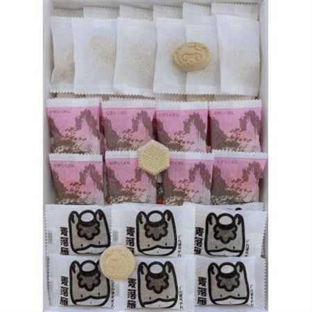 三桝屋總本店の麦落雁3種詰合せ_菓子・スイーツ 和菓子  _【1337235】