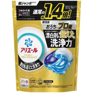 P＆G　アリエール　ジェルボールプロパワー　つめかえ超ジャンボサイズ(13個入)12個セット【1491069】