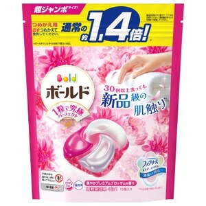 ボールド洗濯洗剤ジェルボール詰替用プレミアムブロッサム15粒×12袋(合計180粒)【1537061】