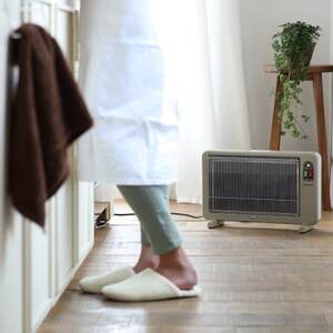 夢暖望400型 (ベージュ) 遠赤外線パネルヒーター 日本製・3年間品質