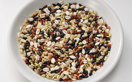 彩りごはん8種セット(米・麦)_ 雑穀 穀物加工品 _【1485624】