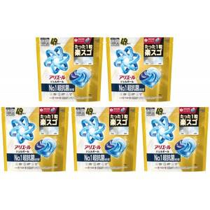 P＆G　アリエールジェルボール プロパワー　超抗菌　つめかえメガジャンボサイズ(49個入り)×5個_雑貨・日用品 洗剤 日用品 _【1591376】