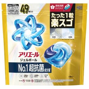 P＆G　アリエールジェルボール プロパワー　超抗菌　つめかえメガジャンボサイズ(49個入り)×5個_雑貨・日用品 洗剤 日用品 _【1591376】