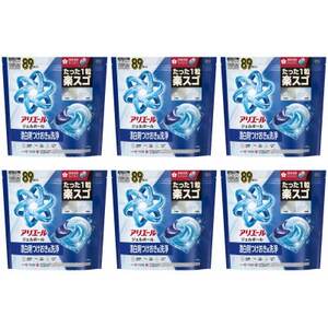 P＆G アリエールジェルボールプロ つめかえテラジャンボサイズ(89個入り)×6個【1669242】