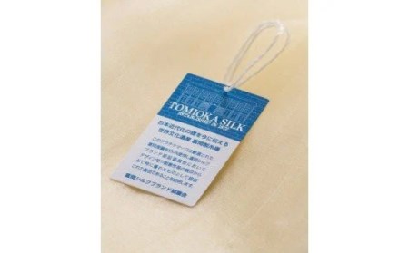 TOMIOKA SILKオーガンジーストール”草木染”：桜色 F20E-149