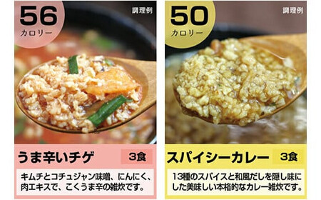 ヘルシースタイル雑炊18食セット 合計2セット(6種×3) 雑炊 和風生姜 海鮮シーフード うま辛チゲ スパイシーカレー ごぼう きのこ ヘルシー たんぱく質 食物繊維 美容 食べ比べ セット 詰合せ 食品 F20E-811