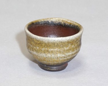 No.321 焼締窯変ぐい呑み