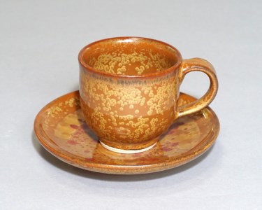 No.329 金花紋コーヒーカップ&ソーサー