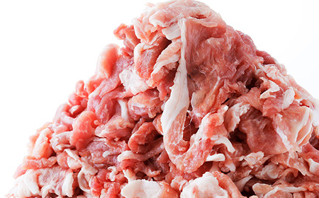 冷凍上州麦豚 モモカタ切落し 約2.4kg_肉 豚肉 _【配送不可地域:離島】【1082407】