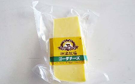 【神津牧場】 ジャージー牛の濃厚ミルクで作った発酵バター1つと熟成チェダーチーズとゴーダチーズ 各100gセット F21K-302