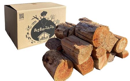 長野原町産 タンコロ薪（約16kg） 段ボール配送【キャンプ アウトドア たき火 ソロキャン 群馬県 長野原町 北軽井沢】