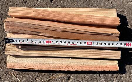 長野原町産 焚付薪（約13.5kg） 段ボール配送