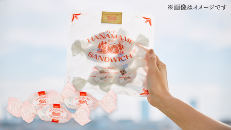 アイス 花豆サンド ミルク (6個入り×1袋) SCARLET [AB075tu]