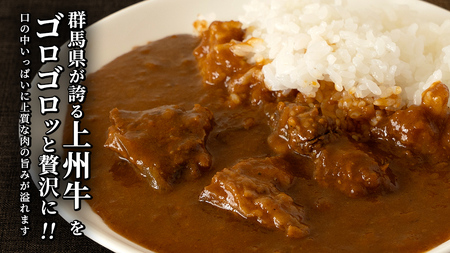 上州牛カレー レトルト 200g × 8パック 嬬恋キャベツ使用 [AH064tu]