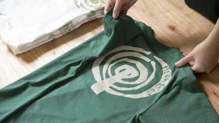 嬬恋Tシャツ【白・Ｌ】 コットン Ｔシャツ 半袖 綿 L 1枚 [AF007tu]