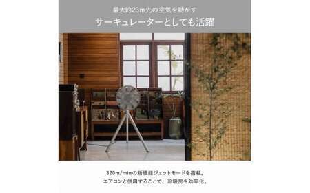 【ふるなびWEEK対象】バルミューダ　GreenFan Studio　DCモータ扇風機AGR01JP-WH（ホワイト） 扇風機 冷房 節電 首振り 季節家電　FN-Limited-PR