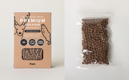 ドッグフード 160g ドライ 無添加 Fam サカナ&シカジビエ プレミアムドッグフード
