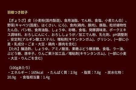 大阪王将 羽根つき餃子8袋セット