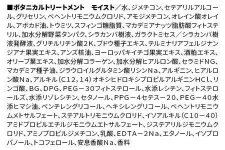BOTANIST ボタニスト ボタニカルトリートメント 大容量詰替 単品【モイスト】