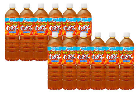 健康ミネラルむぎ茶 伊藤園 <1L×12本>【1ケース】1回のみ