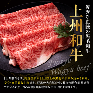 上州和牛（サーロイン）すきやき・焼肉用　約760g(380g×2ｐ）※沖縄・離島配送不可 