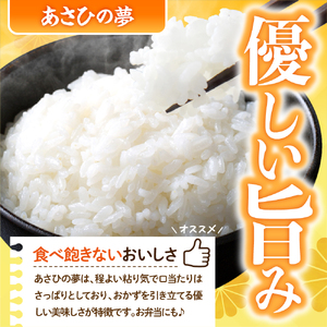 2026年4月より発送 【令和7年度産】 群馬県千代田町産 あさひの夢 10kg(5kg×2袋) (精米)