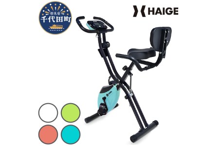 HG-QB-J917BN1 フィットネスバイク(ブルー) / トレーニング エクササイズ 健康 コンパクト 静音設計 群馬県 千代田町 ※組み立て必要