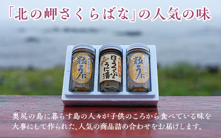 「北の岬 さくらばな」奥尻特産品セット〈綾コース〉 【 ふるさと納税 人気 おすすめ ランキング 特産品 奥尻特産品 うに ウニ 粒うに 粒ウニ いくら イクラ いくら醤油漬 いくら醤油漬 北海道 奥尻町 送料無料 】 OKUQ003
