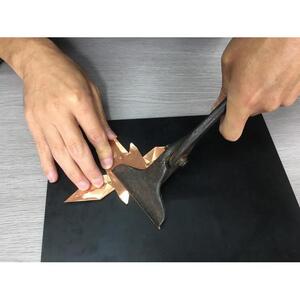 【真鍮鶴】鶴の恩返し 日頃の感謝を込めて お見舞い用